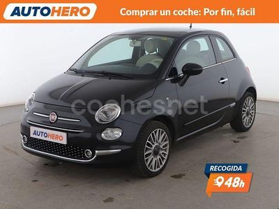 Negro Usado 2016 Fiat 500 Lounge Utilitario | 7499 € (Precio justo)