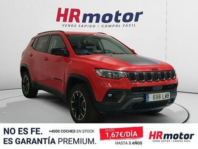 Usado Jeep Compass Trailhawk 240 CV (176 kW) 2022 Rojo SUV