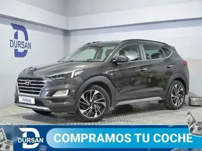 Usado Hyundai Tucson Style 185 CV (136 kW) 2018 Gris SUV