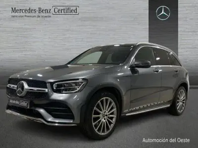 Usado Mercedes GLC220 194 CV (142 kW) 2022 Gris selenita SUV