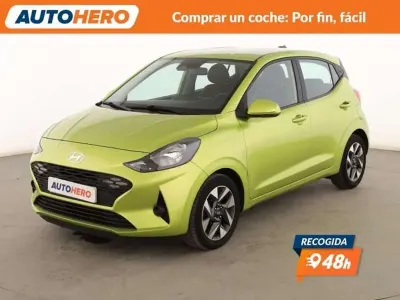 Usado Hyundai i10 67 CV (49 kW) 2024 Verde Utilitario