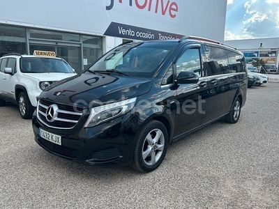 Negro Usado 2016 Mercedes V220 Avantgarde Monovolumen | 32.990 € (Precio justo)