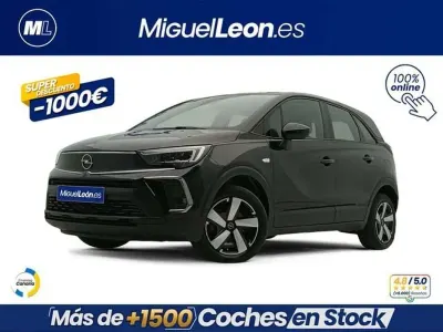 Usado Opel Crossland X Edition 111 HP (81 kW) 2022 Preto SUV