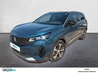 Usado Peugeot 5008 GT 130 CV (95 kW) 2022 Azul SUV