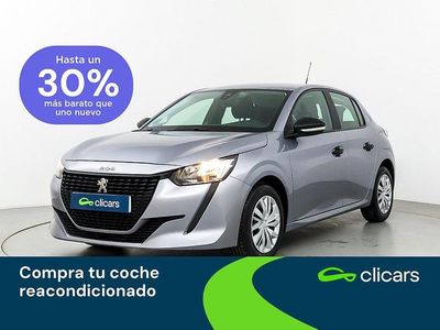 Usado Peugeot 208 S 75 CV (55 kW) 2020 Gris / plata Utilitario