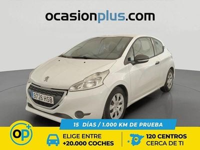 Usado Peugeot 208 Access 68 CV (50 kW) 2013 Blanco Utilitario