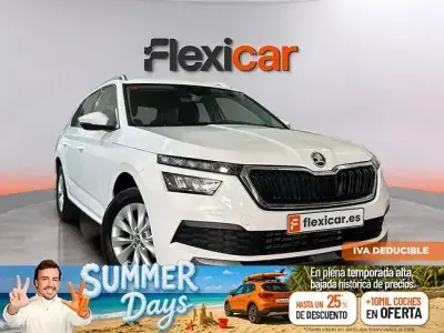 Usado Skoda Kamiq Ambition 110 CV (80 kW) 2021 Blanco SUV