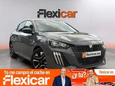 Usado Peugeot 208 Allure 100 CV (73 kW) 2025 Gris Utilitario