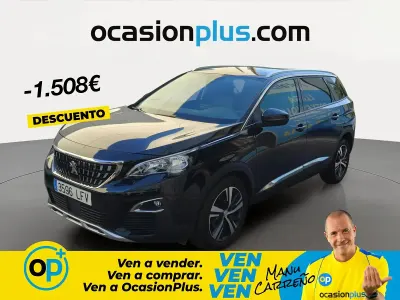 Usado Peugeot 5008 Allure 130 CV (95 kW) 2020 Negro SUV