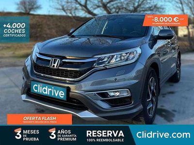 Usado Honda CR-V Elegance 120 CV (88 kW) 2016 Gris SUV