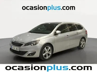 Usado Peugeot 308 Allure 131 CV (96 kW) 2016 Gris Monovolumen