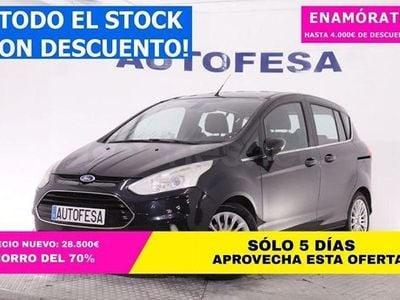 Usado Ford B-MAX Titanium 100 CV (73 kW) 2014 Negro Monovolumen
