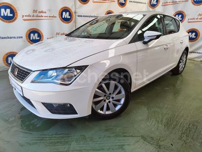 Usado Seat Leon Reference 90 CV (66 kW) 2019 Blanco Berlina