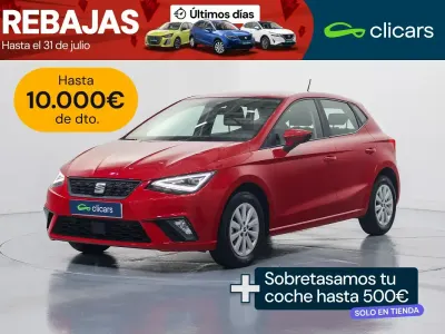 Usado Seat Ibiza Style 80 CV (58 kW) 2022 Rojo Utilitario