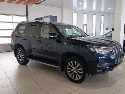 Begagnad Toyota Land Cruiser 177 HK (130 kW) 2018 Blå SUV
