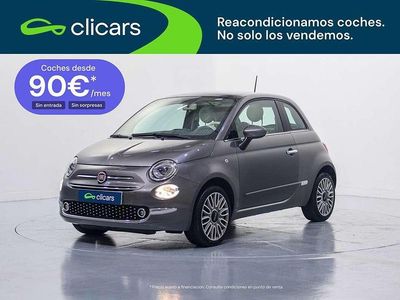 Usado Fiat 500 Lounge 69 CV (50 kW) 2017 Gris Utilitario