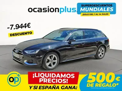 Usado Audi A4 Advanced Plus 163 CV (119 kW) 2021 Negro Familiar