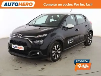 Brugt Citroën C3 Feel 99 HK (72 kW) 2021 Sort Hatchback