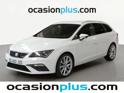 Usado Seat Leon FR 150 CV (110 kW) 2017 Blanco Monovolumen