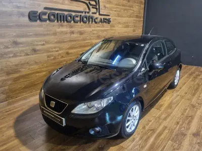 Usado Seat Ibiza SC 90 CV (66 kW) 2010 Negro Utilitario