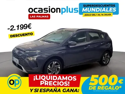 Usado Hyundai Bayon 84 CV (61 kW) 2023 Gris SUV