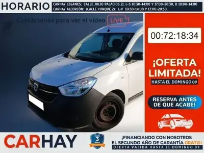 Usado Dacia Dokker Essentiel 110 CV (80 kW) 2021 Blanco Monovolumen