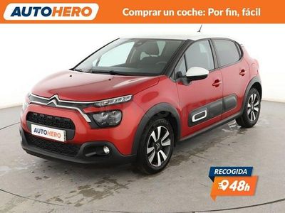 Usado Citroën C3 Feel 83 CV (61 kW) 2022 Rojo Utilitario