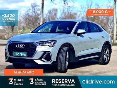 Usado Audi Q3 Sportback S-Line 150 CV (110 kW) 2021 Gris / plata SUV