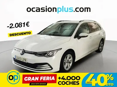 Usado VW Golf VII Life 150 CV (110 kW) 2021 Blanco Utilitario