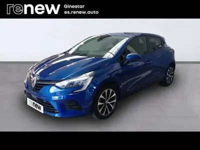 Usado Renault Clio Intens 91 CV (66 kW) 2022 Azul Utilitario