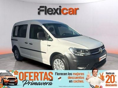 Usado VW Caddy 75 CV (55 kW) 2019 Gris Monovolumen