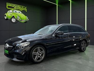 Usado Mercedes C220 194 CV (142 kW) 2020 Negro Familiar