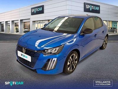 Usado Peugeot 208 Allure 102 CV (75 kW) 2025 Azul Utilitario