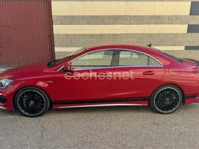 Usado Mercedes CLA45 AMG AMG 360 CV (264 kW) 2015 Rojo Coupe