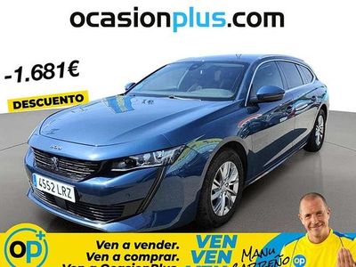 Usado Peugeot 508 SW Active 131 CV (96 kW) 2021 Azul Familiar