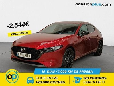 Rojo Usado 2024 Mazda 3 Homura-Line Berlina | 27.990 € (Precio justo)