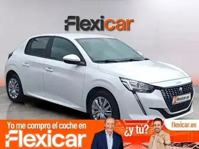 Usado Peugeot 208 Active 100 CV (73 kW) 2021 Blanco Utilitario
