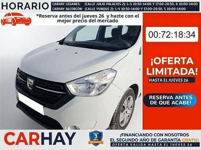 Usado Dacia Lodgy Comfort 95 CV (69 kW) 2021 Blanco Monovolumen