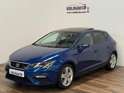 Usado Seat Leon FR 150 CV (110 kW) 2017 Azul Berlina