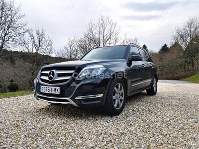 Usado Mercedes GLK220 170 CV (125 kW) 2013 Negro SUV