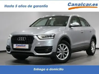 Usado Audi Q3 Advanced 150 CV (110 kW) 2014 Plateado SUV