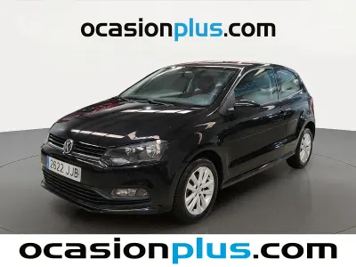 Usado VW Polo 75 CV (55 kW) 2015 Negro Utilitario