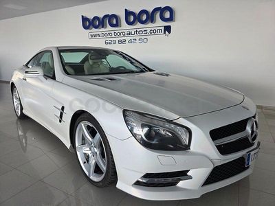 Usado Mercedes SL500 435 CV (319 kW) 2014 Blanco Descapotable