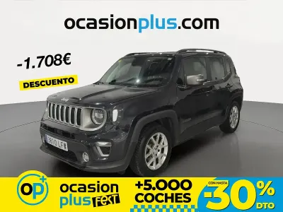 Usado Jeep Renegade Limited 150 CV (110 kW) 2020 Negro SUV