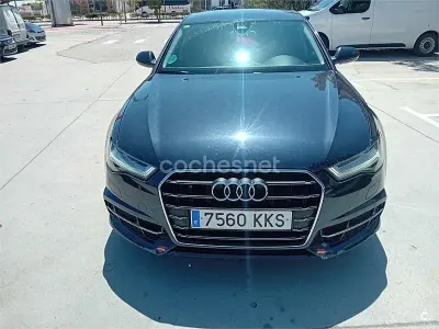 Usado Audi A6 190 CV (139 kW) 2018 Negro Berlina