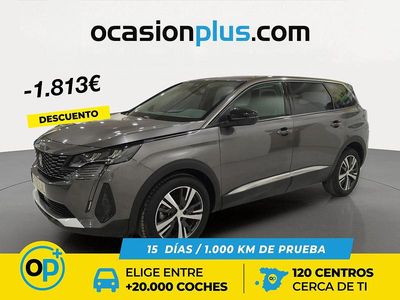 Gris Usado 2021 Peugeot 5008 Allure SUV | 19.950 € (Precio justo)