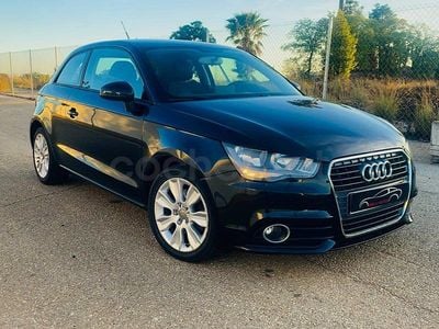 Usado Audi A1 Ambition 105 CV (77 kW) 2011 Negro Berlina