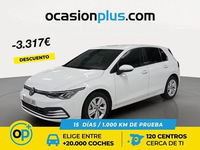 Blanco Usado 2021 VW Golf VIII Life | 19.990 € (Precio justo)
