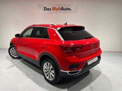 Rojo Usado 2021 VW T-Roc Advance SUV | 21.300 € (Precio justo)