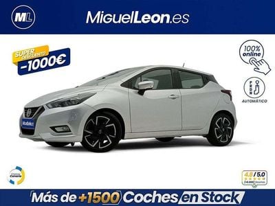Usado Nissan Micra Acenta 92 CV (67 kW) 2021 Gris Utilitario